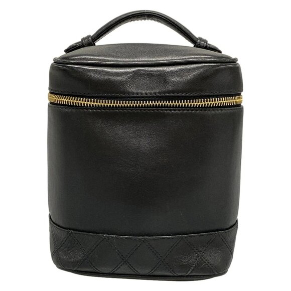 CHANEL Bicolore Black Lambskin Vanity Bag bran693-100325 - Picture 1 of 16